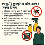 ডেঙ্গু প্রতিরোধে মশা নিধন ও পরিষ্কার-পরিচ্ছন্নতার প্রতীকী ছবি