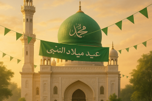 ঈদে মিলাদুন্নবী (সা.) উপলক্ষে জাতীয় মসজিদে ইসলামী বইমেলায় মানুষের সমাগম