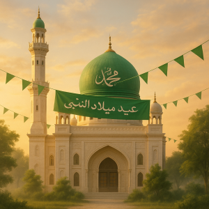 ঈদে মিলাদুন্নবী (সা.) উপলক্ষে জাতীয় মসজিদে ইসলামী বইমেলায় মানুষের সমাগম