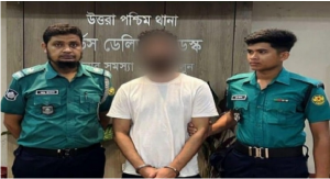 উত্তরায় সানজিদ হোসেন মৃধা হত্যা মামলার আসামি ছাত্রলীগ নেতা ফয়সাল আহম্মেদ পারভেজকে গ্রেফতার করেছে পুলিশ