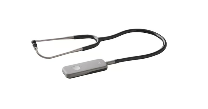 এআই স্টেথোস্কোপ দিয়ে মাত্র ১৫ সেকেন্ডে হৃদ্রোগ শনাক্তকরণ।