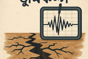 ঢাকাসহ দেশের বিভিন্ন এলাকায় সকাল ১০টা ৩৮ মিনিটে ভূমিকম্প অনুভূত হওয়ার পর মানুষ আতঙ্কে রাস্তায় বেরিয়ে আসছে—এমন দৃশ্য।